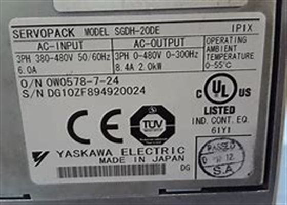 ヤスカワ SGDH-20DE 産業用サーボドライブ 全新 オリジナル