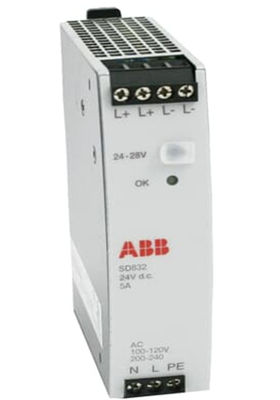 ABB 3BSC610065R1 SD832 電源 24VDC 5A 100-120/200-240 V 0.45kg