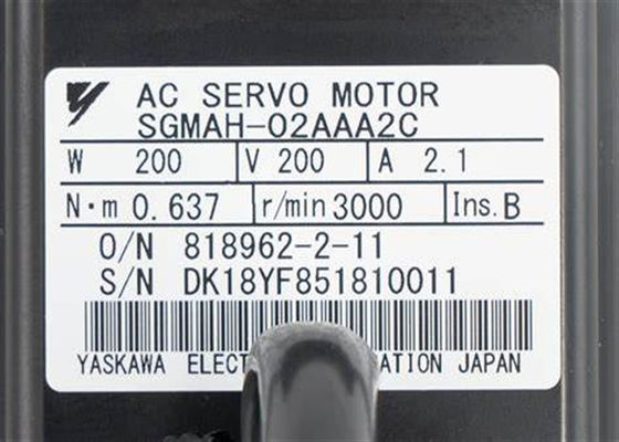 ヤスカワSGMAH-02AAA2C産業用サーボモーター 全新 箱入り