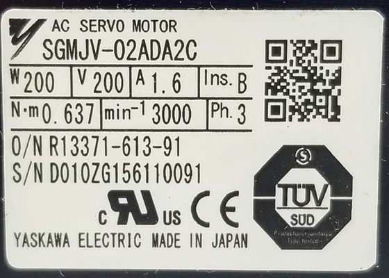 ヤスカワ SGMJV-02ADA2C 全新 サーボモーター産業 オリジナル