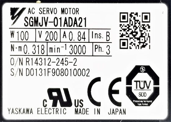 全新 SGMJV-01ADA21 ヤスカワ工業 サーボモーター オリジナル