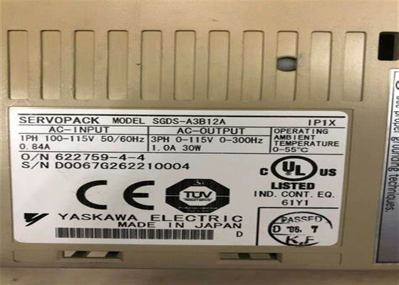 ヤスカワ 0.03W サーボドライブ SGDS-A3B12A 全新 オリジナルボックス