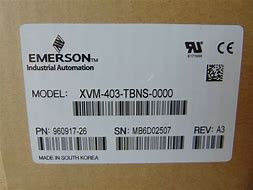 エマーソン XVM-403-TBNS-0000 産業用サーボモーター 新品 原品