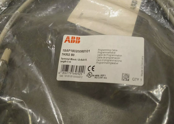 ABB TK502 1SAP180200R0101 AC500,プログラミングケーブルD-サブタームブロック 5m長