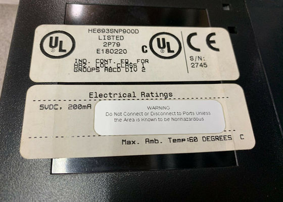 GE Fanuc HE693SNP900 自動化製品 ホーナー 電動 PLC I/O