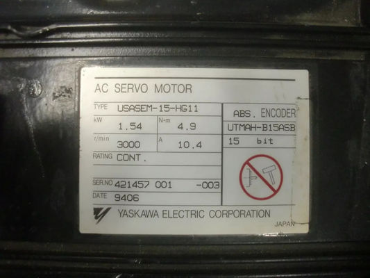 USASEM-15-HG11 ヤスカワ AC 1540W 産業用サーボモーター オリジナル