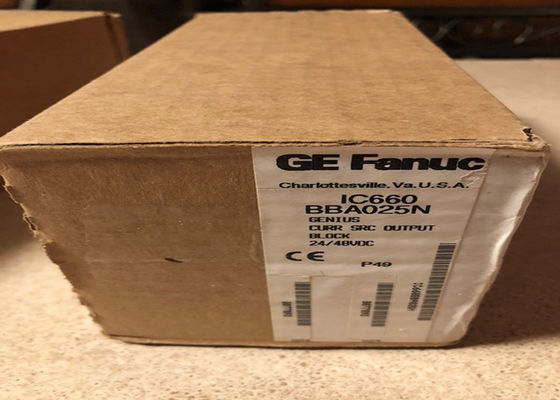 GE Fanuc GE-IP Genius I/O IC660BBA025は,ブロック 24/48Vdc アナログ電流源で,6つの出力
