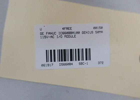 IC660BBA100 アナログ I/O ブロックは,GE Fanuc の115 ボルト AC, 4 入力, 2 出力 アナログ ブロックである.