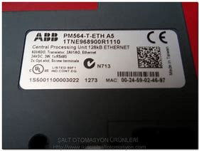 ABB 新シリーズ PLC論理コントローラ PM564-T-ETH 128KB オリジナル