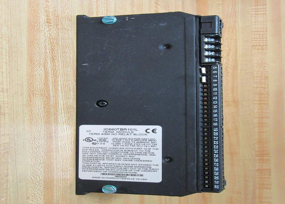 GE Fanuc IC660TBR101組は,Genius I/O デバイスのための端末組です.