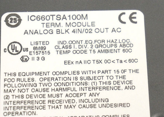 GE Fanuc IC660TSA100端末組は,I/Oブロックの端末組である.