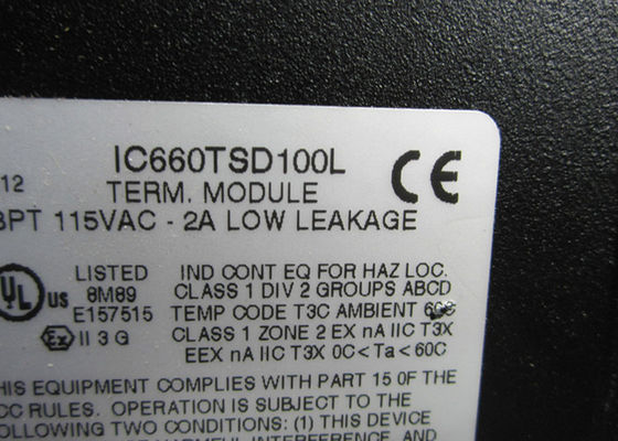 GE Fanuc IC660TSD100端末組は,GE Fanucによって製造されています.