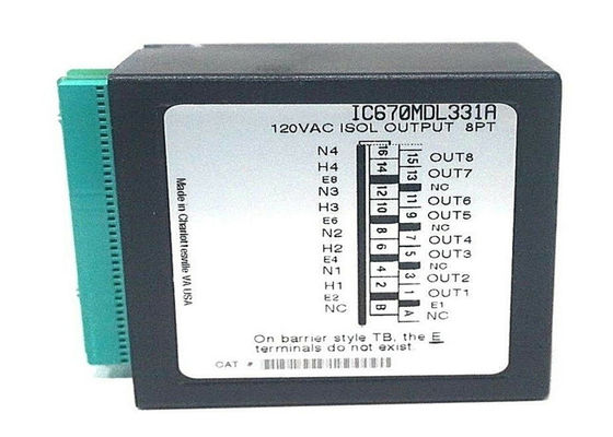 IC670MDL331は,GE Fanucが製造するフィールド制御I/Oモジュールです.