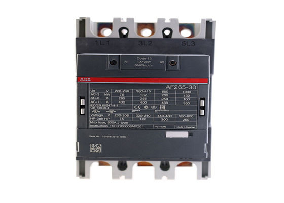 AF265-30-11-13は,前もってマウントされた補助コンタクトを持つ3ポール - 1000V IECまたは600V ULコンタクターです.