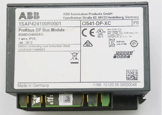 ABB CI541-DP 1SAP224100R0001 インターフェースモジュール PROFIBUS スレーブ 4 AI:U,I,RTD
