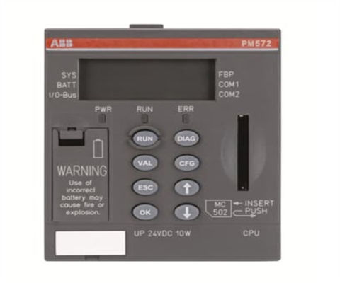 ABB 1SAP130200R0200 PLC SDカードスロットLCDディスプレイモジュール PM572