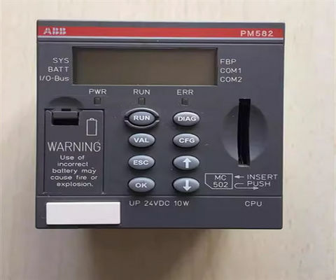 ABB PM582 1SAP140200R0200 CPU モジュール リデンダント電源モジュール
