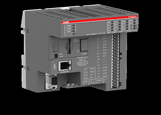 ABB PM554-TP-ETH 1SAP120600R0071 AC500 Prog. ロジックコントローラ 128kB 8DI/6DO-T ETH 24VDC