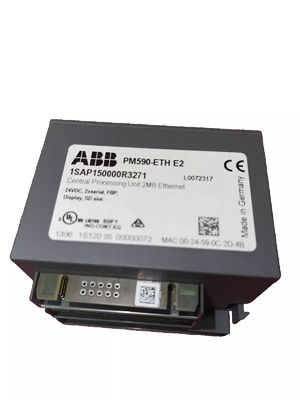 PLC ロジック プログラム可能なコントローラ PM590-ETH ABB 全新 箱内