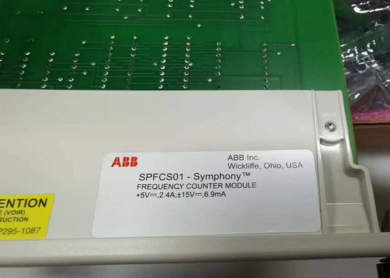 ABB SPFCS01 ハーモニーラック用周波数カウンターモジュール,2つのタービン速度チャンネル3〜12.5KHz 交換