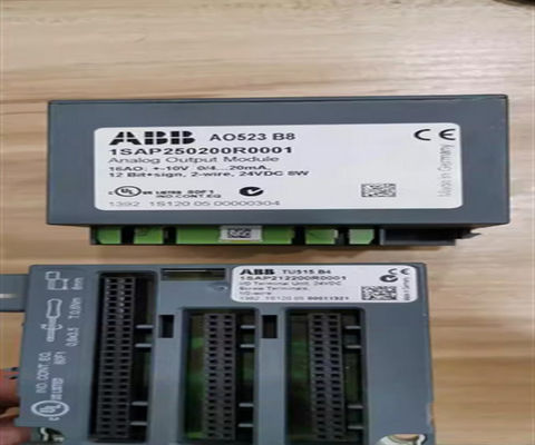 AO523 ABB - アナログ出力モジュール 1SAP250200R0001 リデンドント電源モジュール
