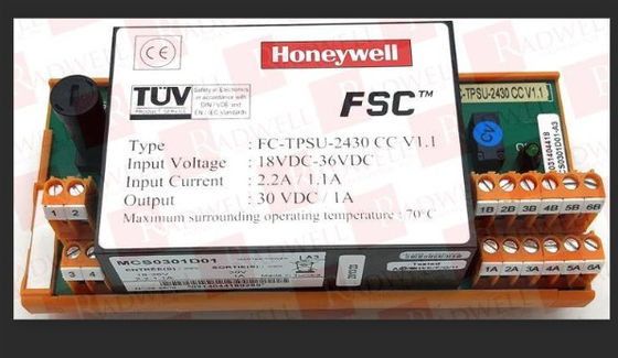 ハニーウェルの安全管理システムモジュール FS-TPSU-2430 18〜36VDC 入力電圧