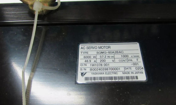 SGMG-60A2BAC ヤスカワ工業サーボモーター 高速6000W