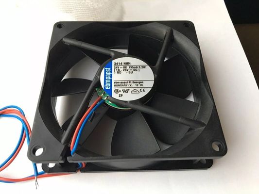 コンパクト 3414 NHH 産業用遠心風扇 35000 時間使用寿命 L10