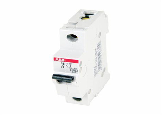 ABB S201-C4 2CDS251001R0044 ミニチュア断路器 - 1P - C - 4A