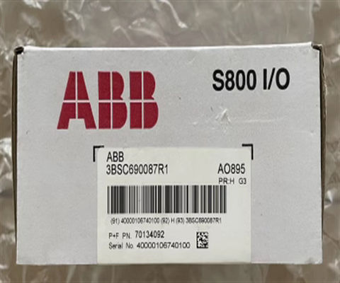 ABB AO895 3BSC690087R1 アナログ出力 HART 8 ch コントロールモジュール