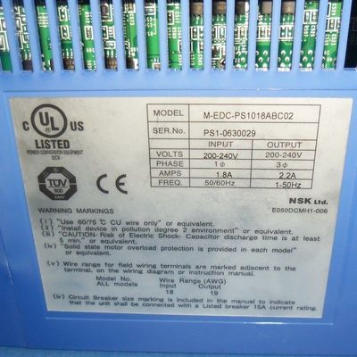 M-EDC-PS1012AB502 MEDC MITSUBISHI コントローラー プラットフォーム インダストリアル サーボドライブ