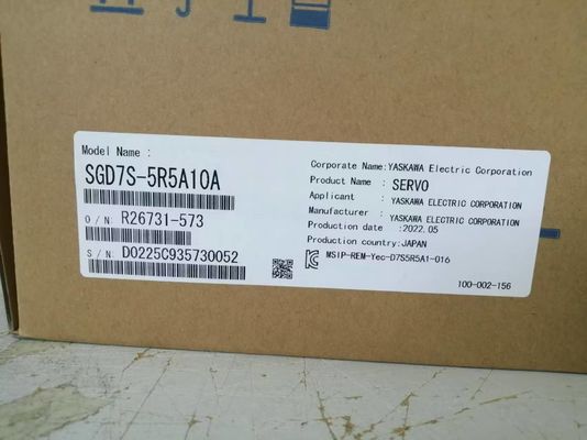 ヤスカワ・エレクトリック・コーポレーション SERVO SGD7S-5R5A10A産業用サーボモーター