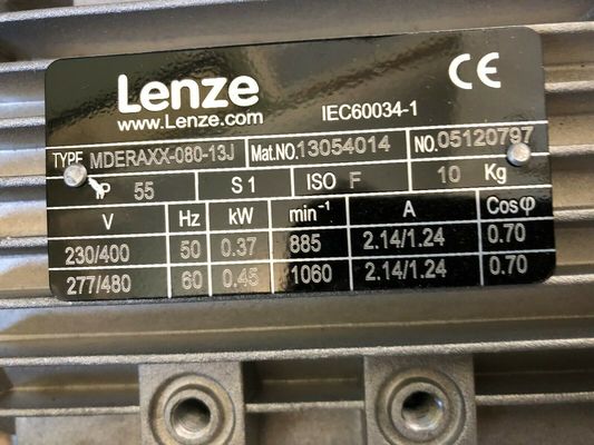 LENZE MDERAXX-080-13J 定電流1.5A インダストリアル・サーボドライブ