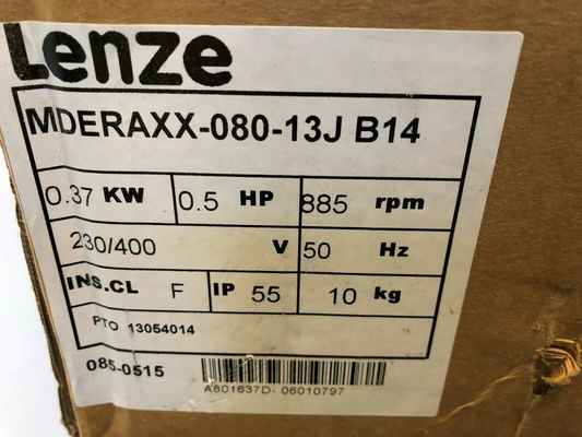 LENZE MDERAXX-080-13J 定電流1.5A インダストリアル・サーボドライブ
