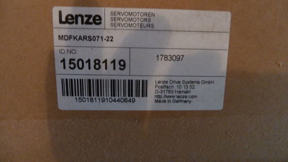 LENZE MDFKARS071-22 IP65 ランキングされた産業用バッテリー 3000 ランキングされた転機速度