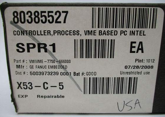 GE Fanuc Automation VMIVME-7750-666000 ペンティウムIIIプロセッサベースのVMEシングルボードコンピュータ