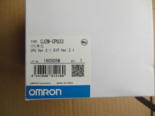 オムロン CJ2M-CPU33 システムオーバーヘッド時間 270 μs プログラム可能なコントローラ