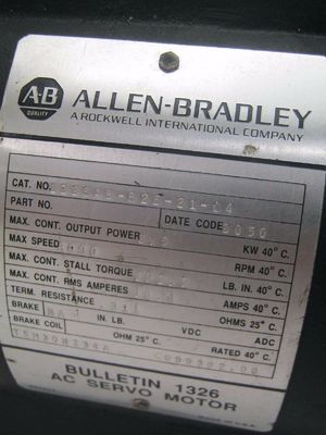 AB 1326AB-B2E-21-C4 トークプラスシリーズ,ACサーボモーター