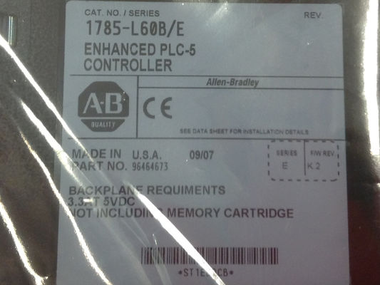 アレン・ブラッドリー 1785-L60BE 強化されたPLC-5 プログラム可能なコントローラ