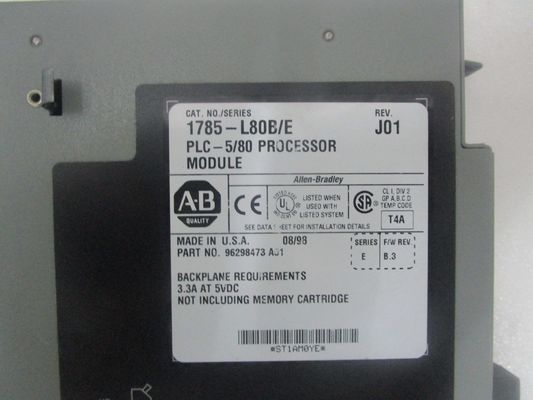 ALLEN-BRADLEY 1785-L80B 拡張およびイーサネット PLC-5 プログラム可能なコントローラ