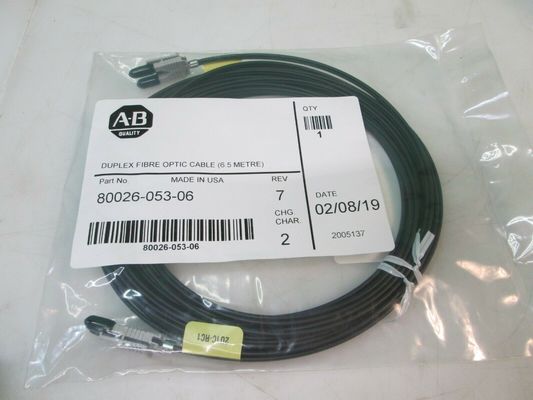 アレン・ブラッドリー 80026-053-06 デュプレックス光ファイバーケーブル 5.5M