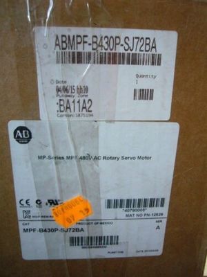 アレン・ブラッドリー MPF-B430P-SJ72BA MPFシリーズ MPF 480V AC回転サーボモーター