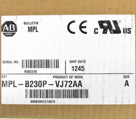 アレン・ブラッドリー MPL-B230P-VJ72AA MPLシリーズ MPL 480V AC回転サーボモーター