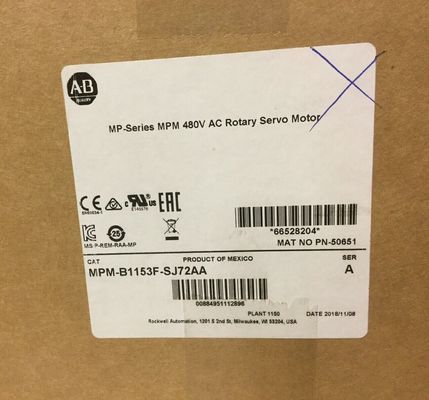 アレン・ブラッドリー MPM-B1153F-SJ72AA MPMシリーズ MPM 480V AC回転サーボモーター