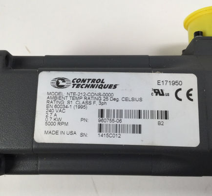 エマーソン制御技術 NTE-212-CONS-0000 サーボモーター 240VAC 0.7kW 5000rpm