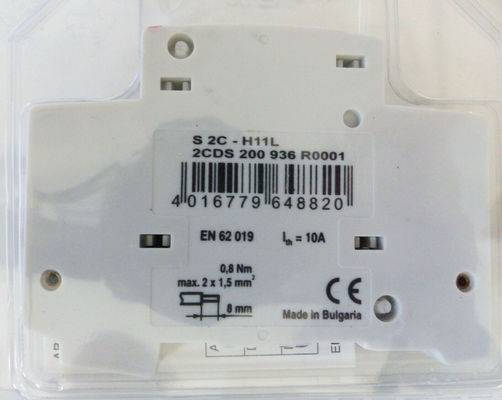 ABB 2CDS200936R0001 S2C-H11L 補助コンタクトブロック 産業用サーボドライブ CE認証