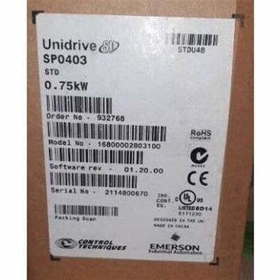 EMERSON SP0403 インダクションモーターとサーボモーターのための汎用変速AC駆動