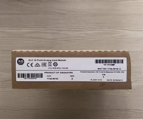 アレン・ブラッドリー 1746-NI16I SLC 500 アナログ電流入力モジュール 16-インプット,シリーズA