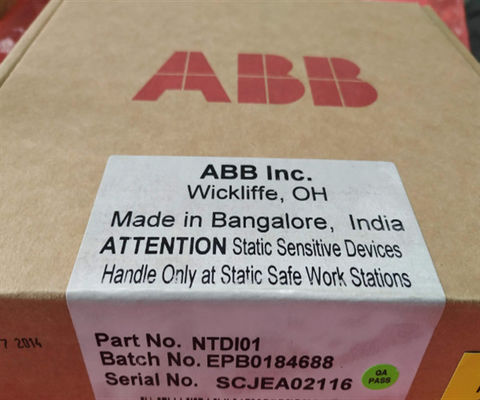 ABB NTDI01 INFI 90 デジタルインターフェイス終了ユニット 終了ユニット