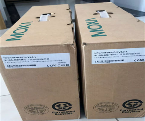 1つのニューモカ NPORT5630-8 8ポート 422/485 ラック シリアル デバイス サーバー
